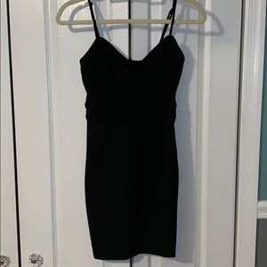 Black Club Mini Dress